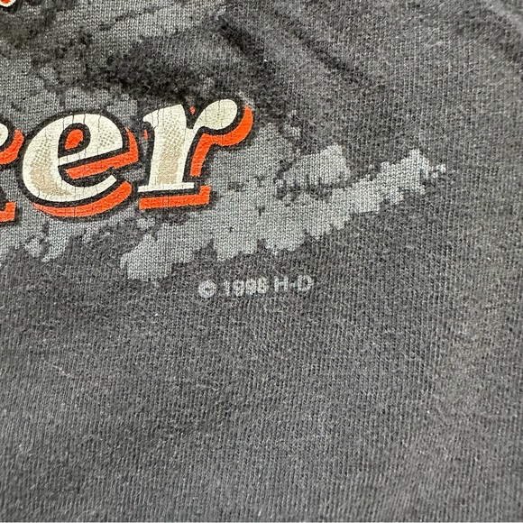 Vintage 1998 Harley Davidson T-Shirt Size Large - Picture 5 of 6